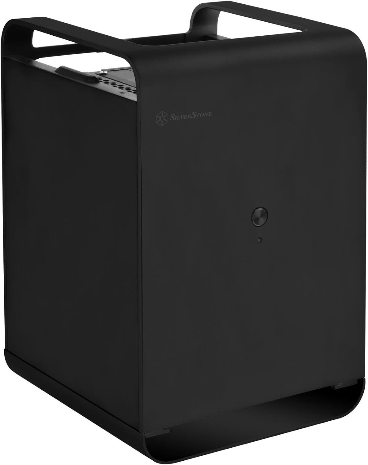 SilverStone Technology Silverstone CS01-HS Premium Mini-ITX NAS case with All Aluminum Exterior and six 2.5 hot-swap Bays in Black, SST-CS01B-HS
