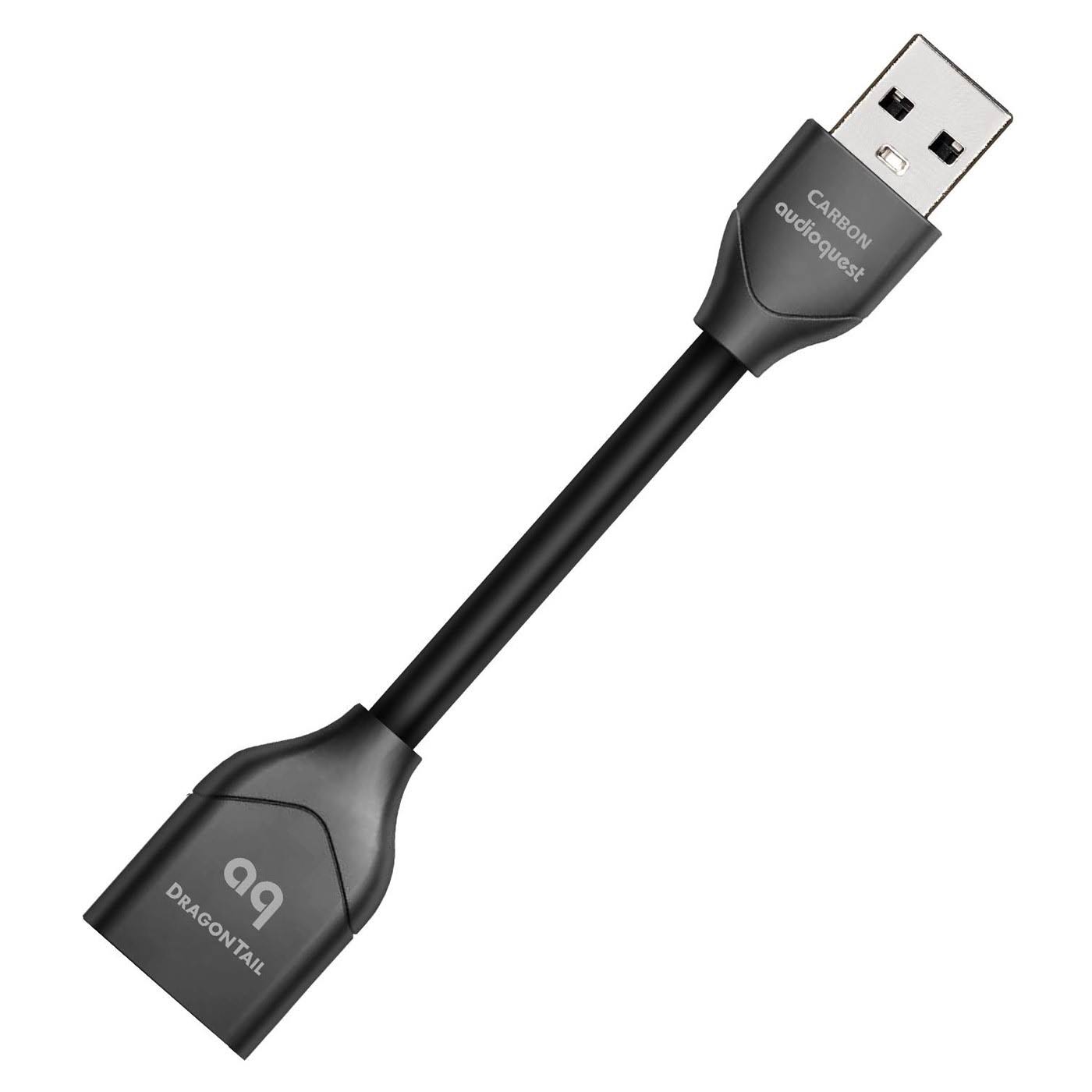 AudioQuest Dragonfly Red V1.0 USB DAC with Jitterbug USB Data and Power Noise Filter Package with Dragontail USB 2.0 Extender