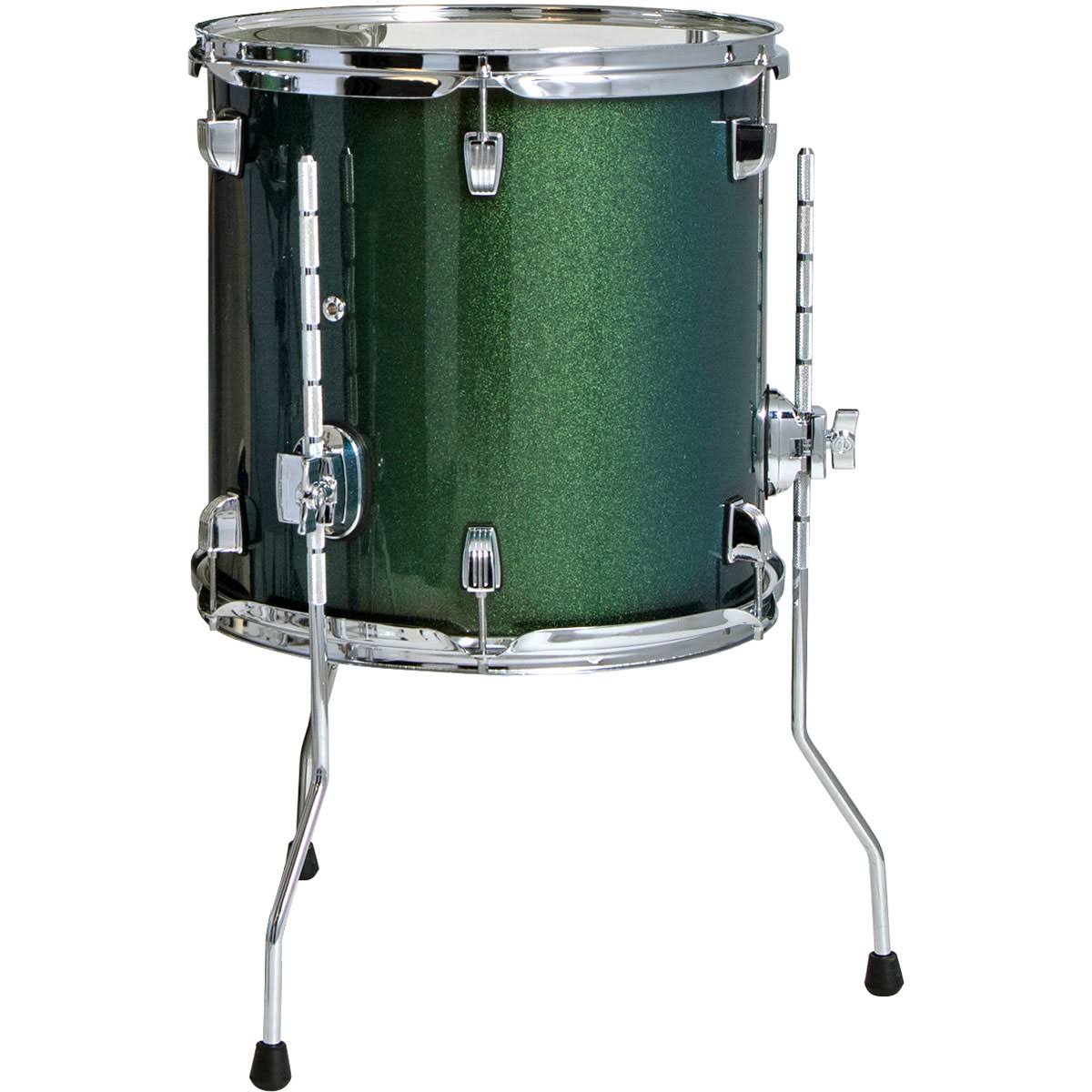 Ludwig Element Evolution 14x22 x 14x22 Floor Tom - Black Sparkle