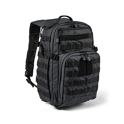 5.11 Tactical Backpack – Rush 12 2.0 – Military Molle Pack, CCW with Multiple Compartments, 24 Liter, Small, Style 56562, Multicam