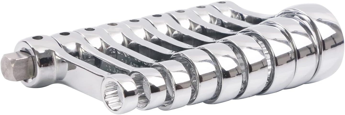 9pcs 3/8" Drive Inch Torque Adapter Set