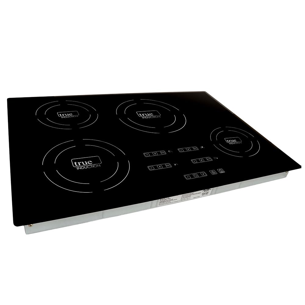 TI4B 4 Burner Cooktop, Black