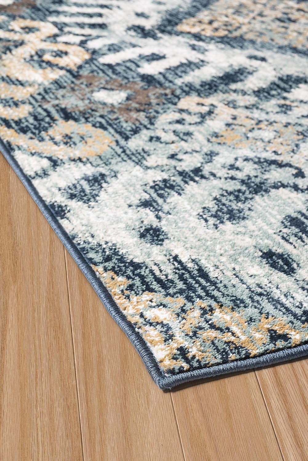 United Weavers of America Bridges Indoor Rug, 12'6" x 15', Navy