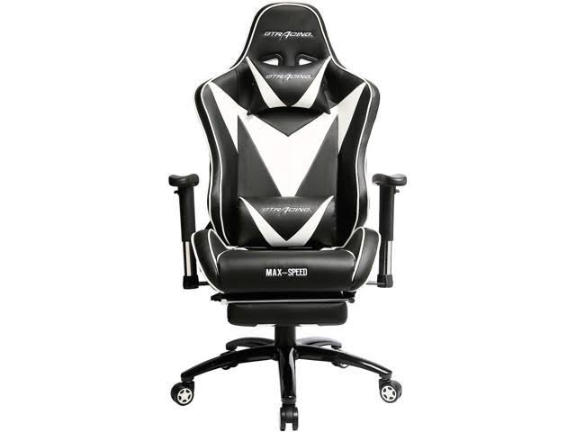 GTRACING Gaming Chair with Footrest High Back Swivel Computer Office