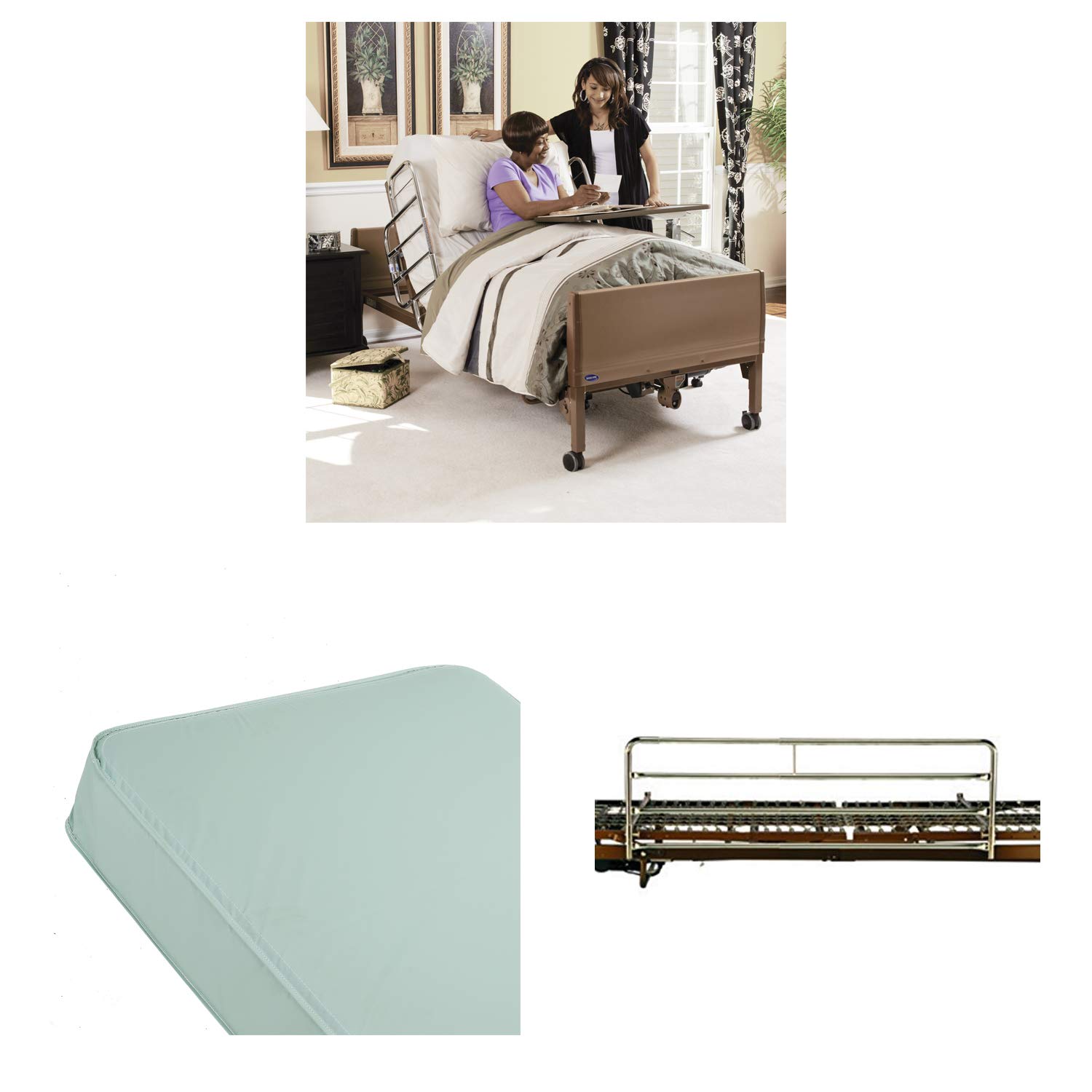 Invacare Homecare Bed | Full-Electric Hospital Bed for Home Use 23x36x88