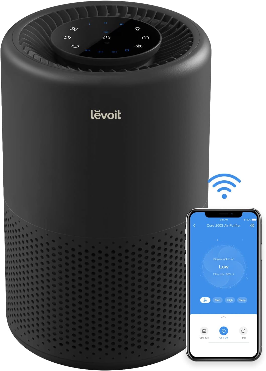 LEVOIT Air Purifiers for Home | Smart WiFi Alexa Control Air Purifier and Large Room Air Purifier
