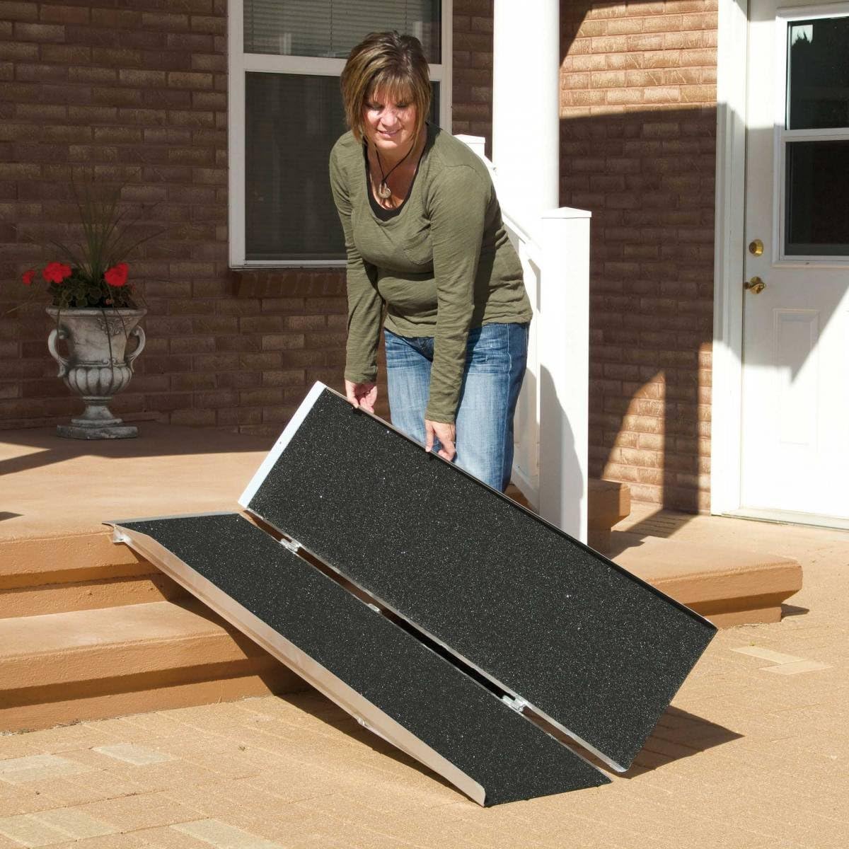 Prairie View Industries SFW530 Portable Singlefold Ramp, 5 Feet x 30 Inch