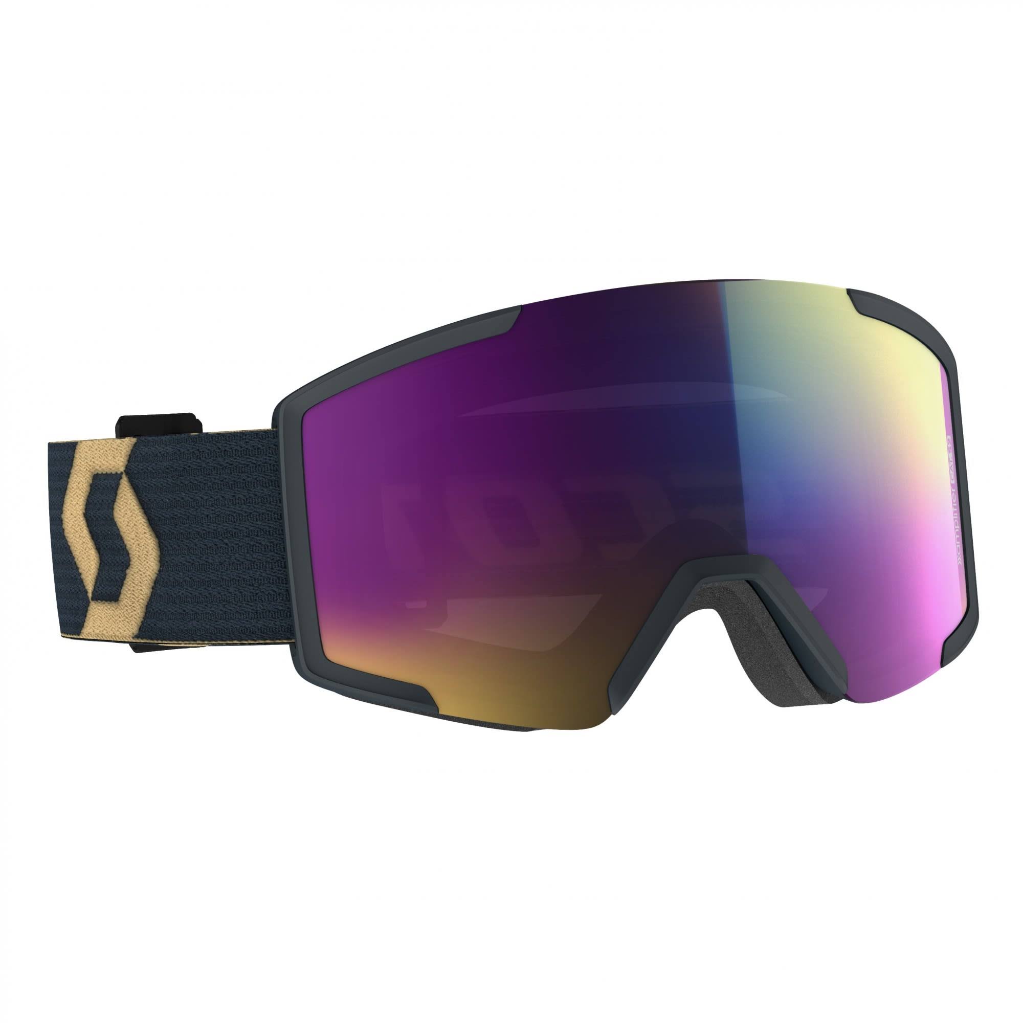 Scott Shield Ski Goggles Enhancer Teal Chrome/CAT2