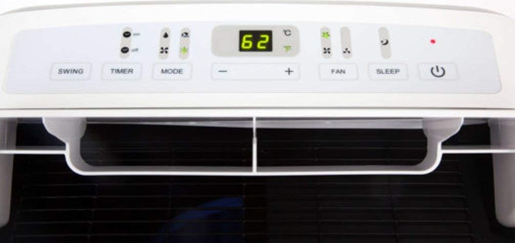 Whynter ARC-126MD 12,000 BTU (7,700 BTU SACC) Dual Hose Cooling Portable Air Conditioner, Dehumidifier, and Fan with 3M and SilverShield Filter plus Storage bag, up to 450 sq ft in White