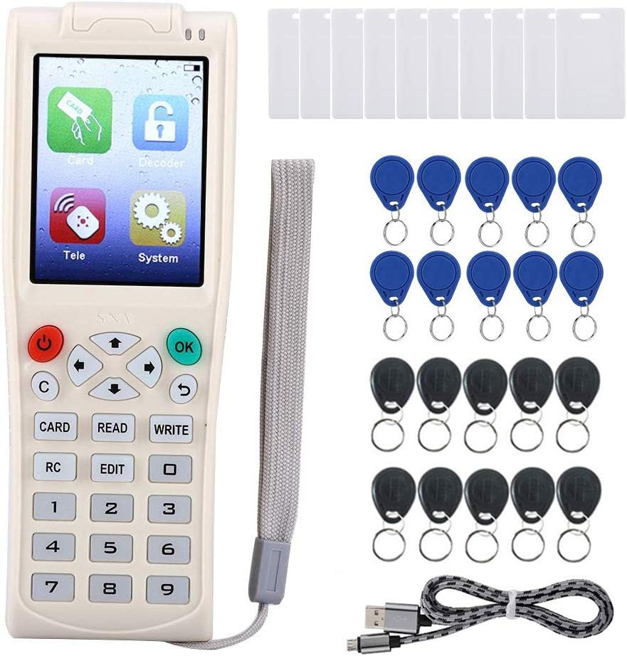 English Version iCopy 5 Full Decode Function Smart Card Copier Reader Writer for IC ID HID CPUK Reader Writer Duplicator Cards