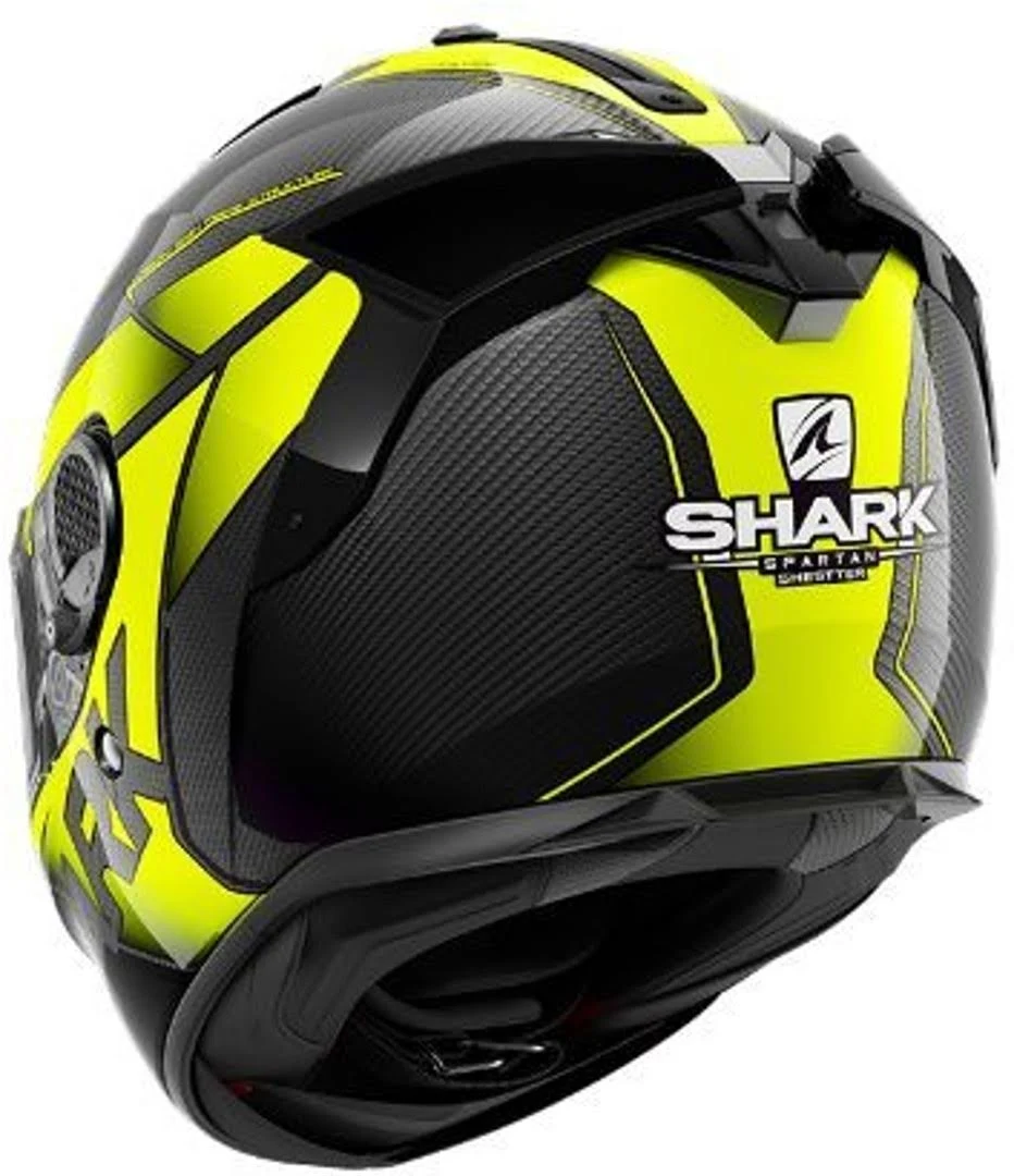 Shark Spartan GT Carbon Shestter Helmet (Carbon/Yellow)