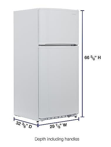 WINIA WTE18HSSMD 18 Cu. Ft. Top Mount Refrigerator With Factory Installed Ice Maker