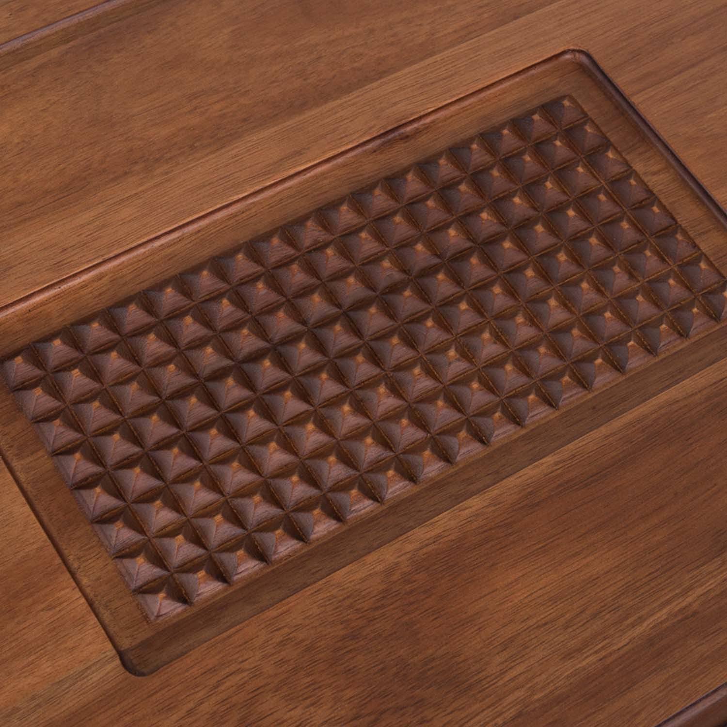 Viking Acacia Carving Board with Juice Well