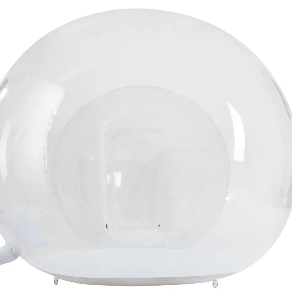 3m Inflatable PVC Clear Eco Dome Camping Bubble Tent Outdoor W/Blower 3M Inflatable Commercial Grade PVC Clear Eco Dome Camping Bubble Tent+Air Blower Clear Eco Dome Camping Tent Bubble Tent W/Blower
