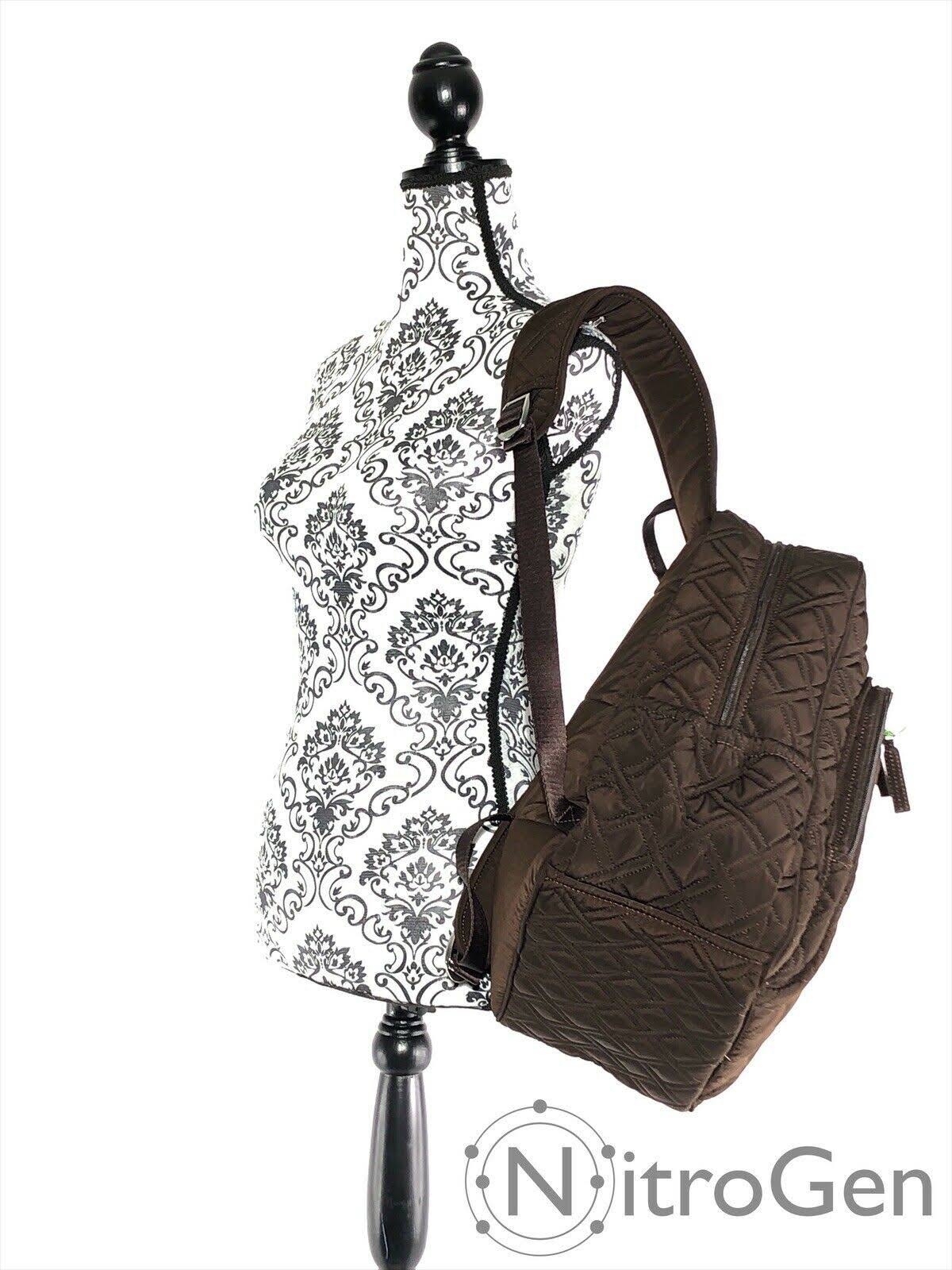 Vera Bradley Campus School Backpack - Espresso