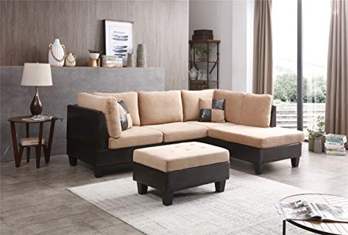 Edward Sectional, Tan