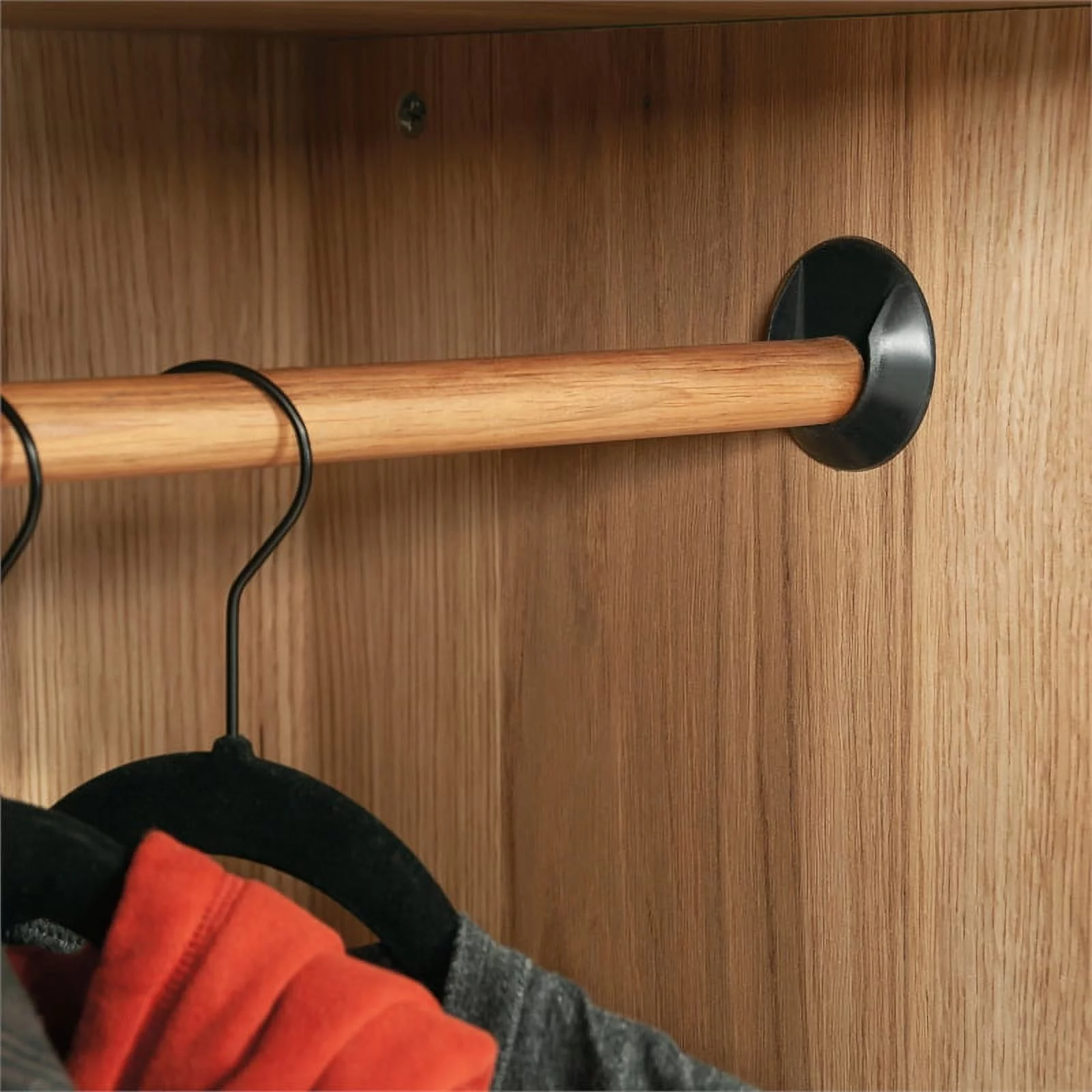 Sauder Dover Edge Bedroom Armoire with Drawer, Timber Oak Finish