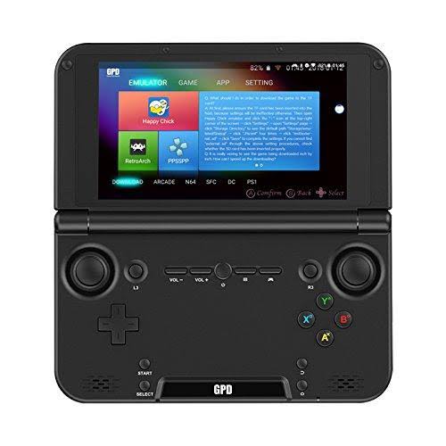 GPD XD Plus 2019 Update Foldable Handheld Game Consoles 5x22 Touchscreen, Android 7.0 Fast MediaTek MT8176 Hexa-core 2.1Ghz CPU,