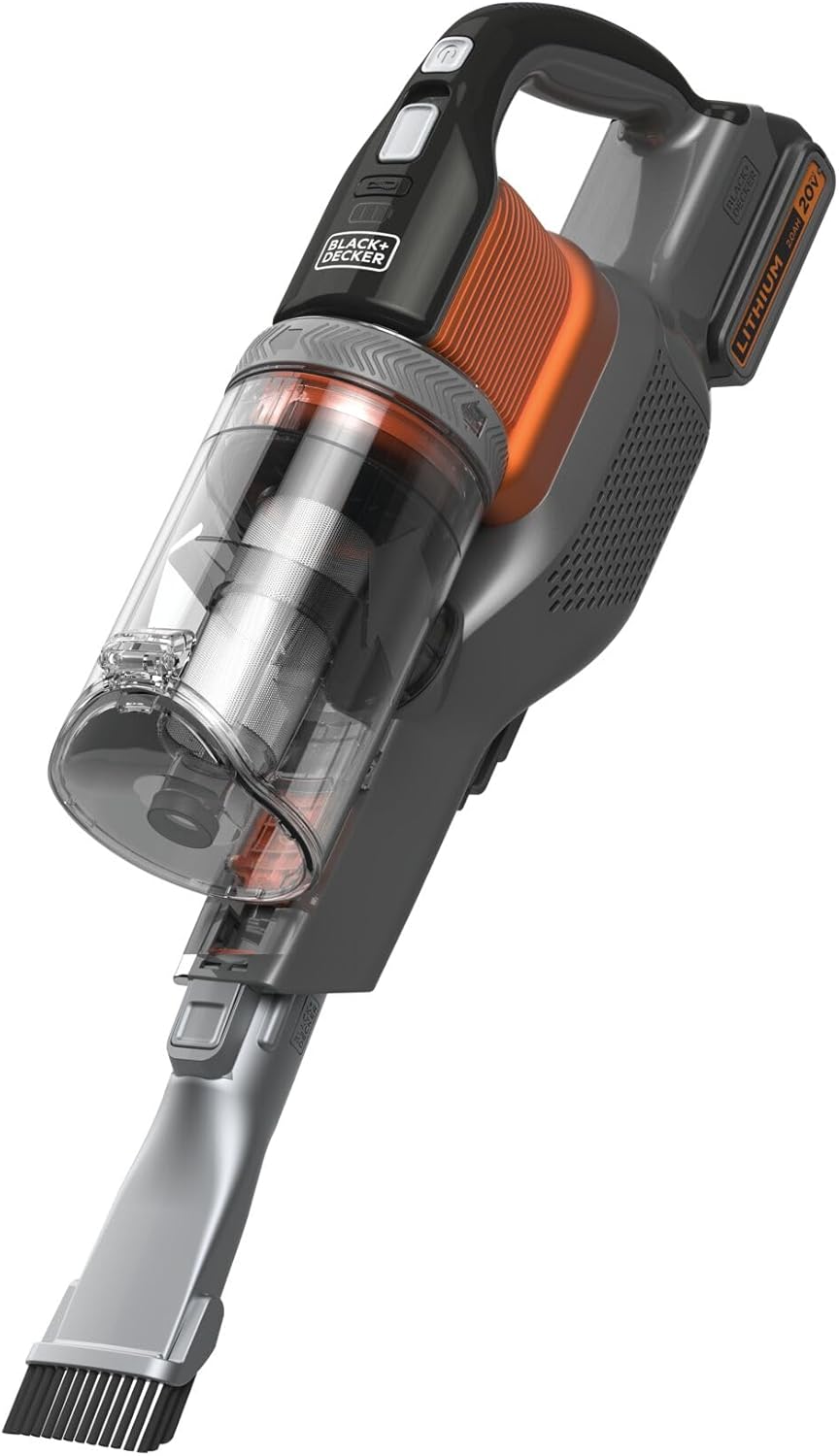 BLACK+DECKER POWERSERIES Extreme Cordless Stick Vacuum Cleaner with Removable 20V MAX Battery and Vacuum Accessories (BSV2020)
