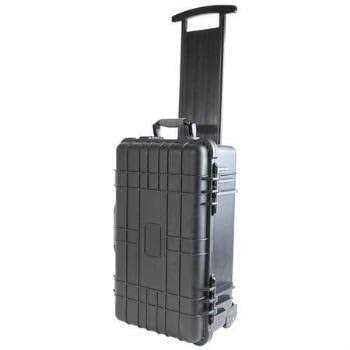 22 Rolling Weatherproof Equipment Case with Telescopic handle made of Polypropylene Plastic - Shop Hardware Tools Online Store