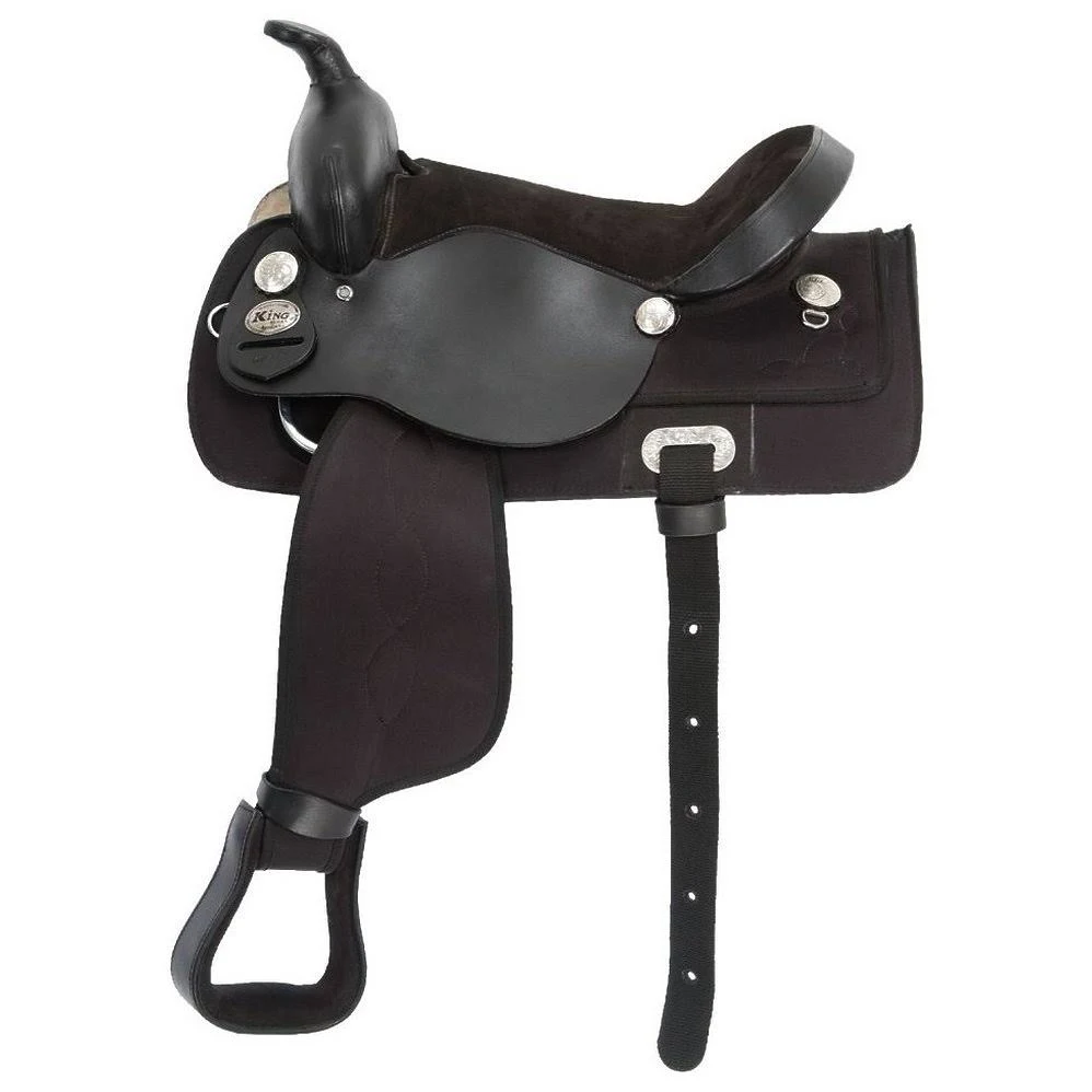 King Series Krypton Western Youth Saddle