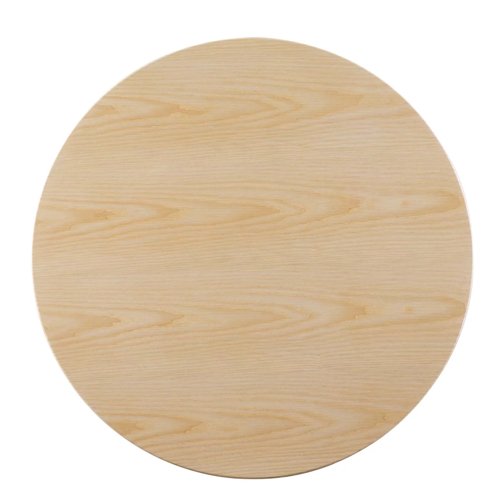36 inch Dining Table, Round, Natural Brown White, Wood, Metal Steel, Modern Contemporary Mid-Century, Kitchen Room Cafe Bistro Restaurant Hospitality