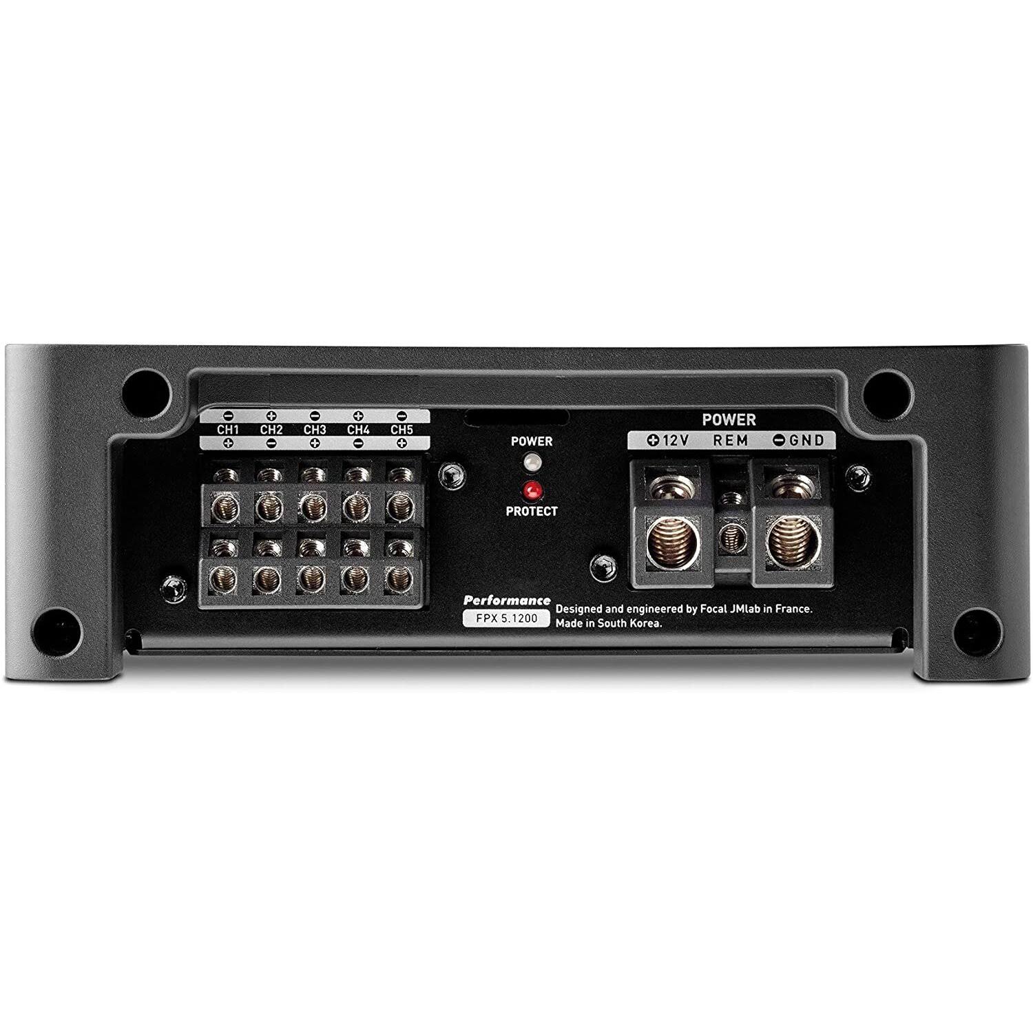 Focal FPX 5.1200 Class D 5-Channel Car Amplifier - 1200W