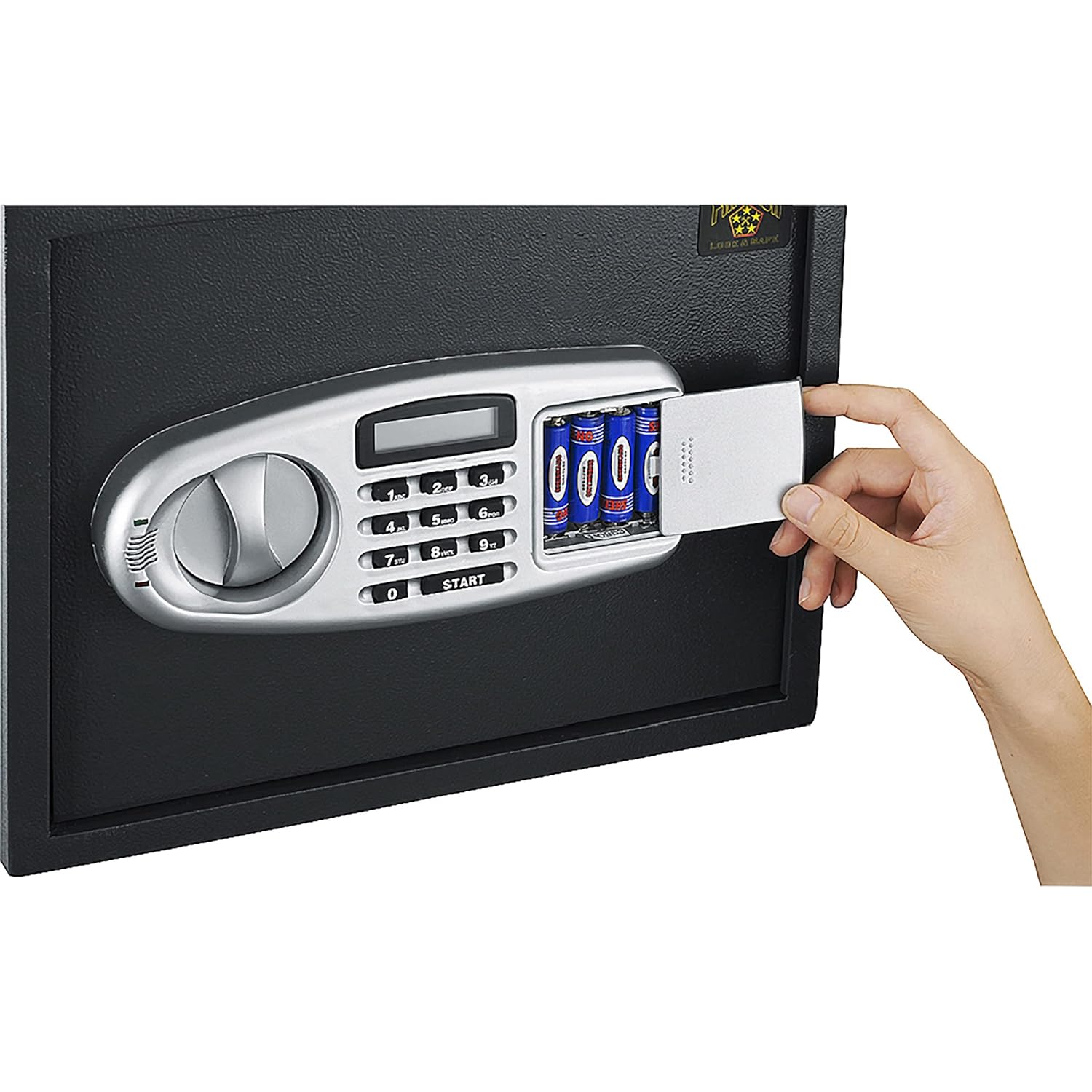 PARAGON LOCK & SAFE Digital Depository Safe – Electronic Drop Box with Keypad, 2 Manual Override Keys – Deposit Cash Easily – For Home or Business