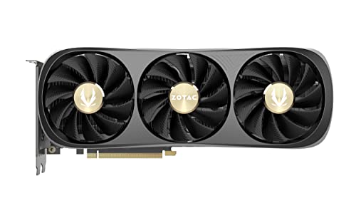 ZOTAC Gaming GeForce RTX 4070 Ti Trinity OC DLSS 3 12GB GDDR6X 192-bit 21 Gbps PCIE 4.0 Gaming Graphics Card, IceStorm 2.0 Advanced Cooling, Spectra 2.0 RGB Lighting, ZT-D40710J-10P