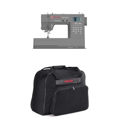 SINGER Heavy Duty 6620C Computerized Sewing Machine with Accessories | 215 Stitches, LCD Screen, Built-In Needle Threader | Easy Setup, Durable Metal Frame, Ideal for Clothes & Home Projects