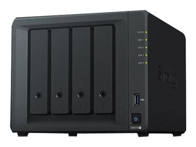 Synology Disk Station DS918+ 4-Bay Diskless NAS Server - SATA 6Gb/s, eSATA
