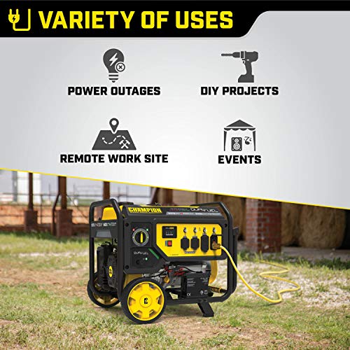 Champion Power Equipment 100813 9375/7500-Watt Portable Generator with Electric Start