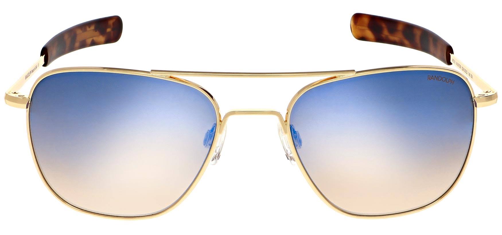 Randolph Engineering Aviator - Bayonet Temple Sunglasses in Gold