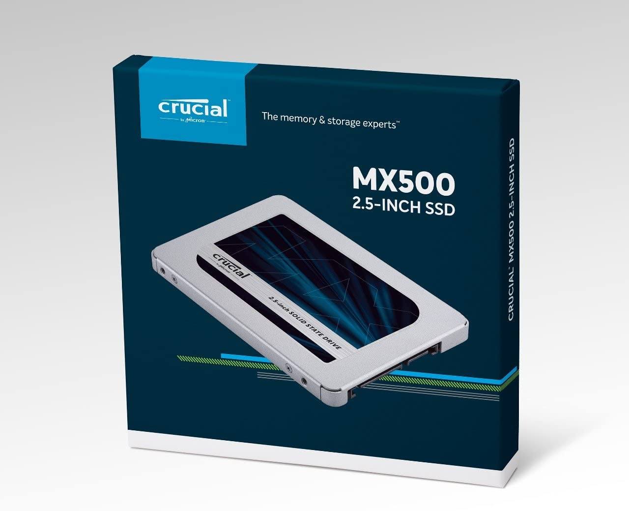 Crucial MX500 1TB 3D NAND SATA 2.5 inch Internal Ssd, Up to 560MB/s - CT1000MX500SSD1