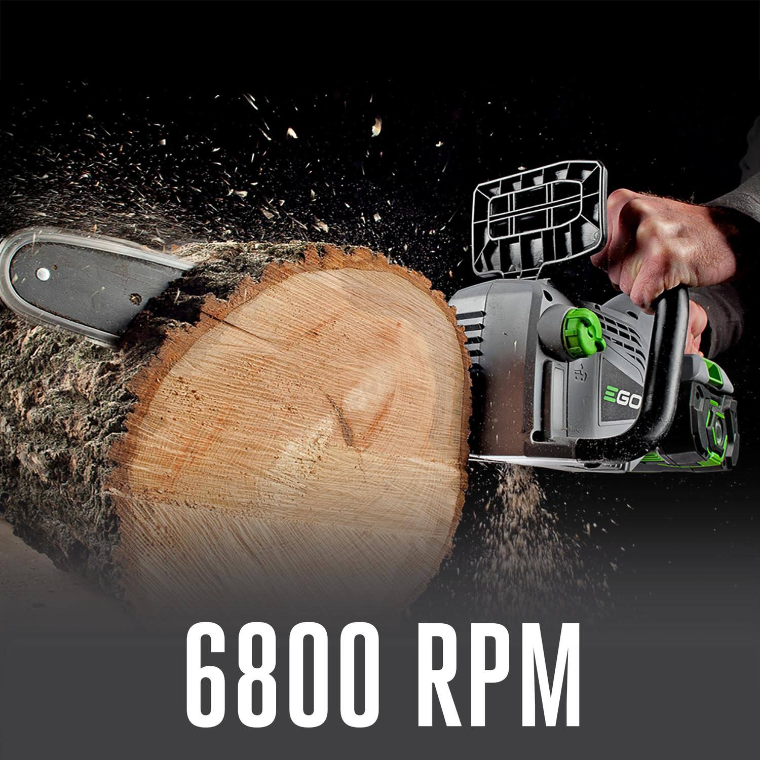 Ego CS1400 14 in. 56-Volt Lithium-Ion Cordless Chainsaw - Battery and Charger Not Included