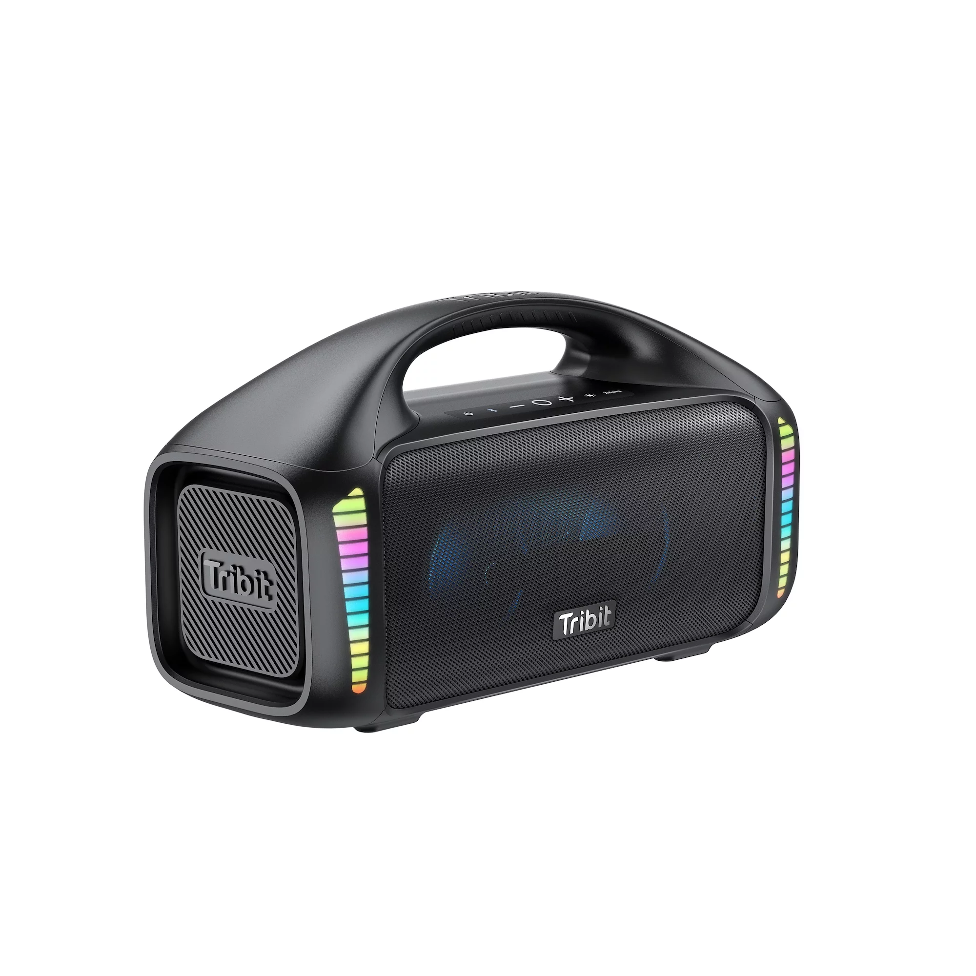 Tribit StormBox Blast Portable Speaker,90W Stereo Sound Loud Speaker with XBass,IPX7 Waterproof Bluetooth Speaker LED Light, PowerBank, Bluetooth 5.3, Custom EQ, 30H Playtime Party