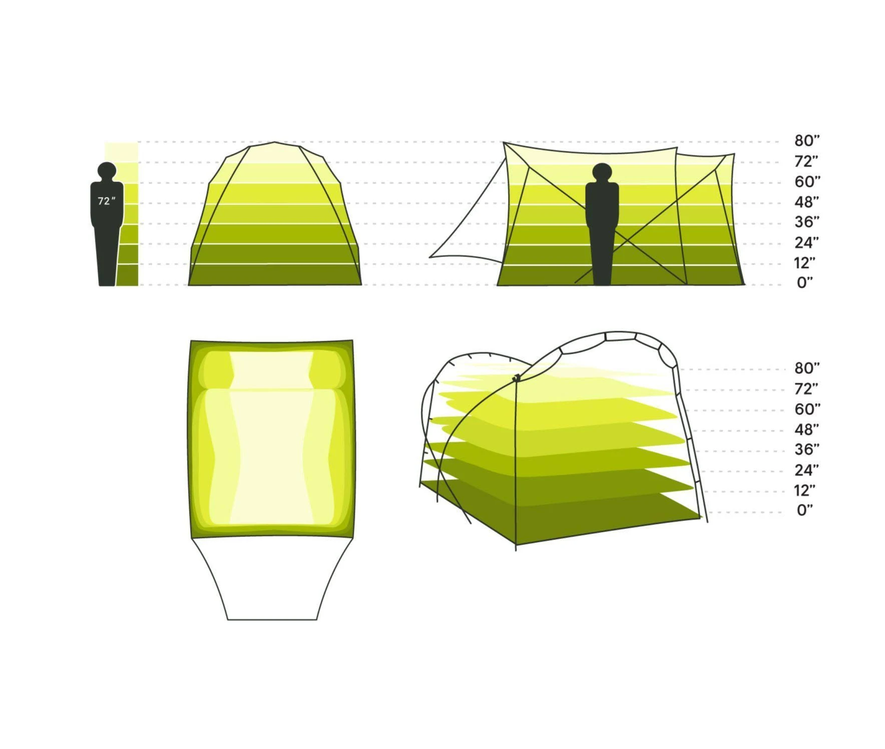 Nemo Wagontop 6P, 6-Person Camping Tent