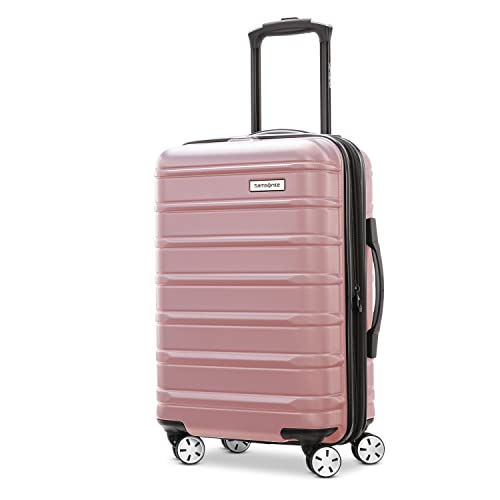 Samsonite Omni 2 Hardside Expandable Luggage with Spinner Wheels, 2-Piece Set (19/24), Lagoon Blue
