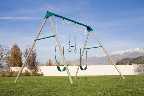 Lifetime Heavy Duty A-Frame Metal Swing Set