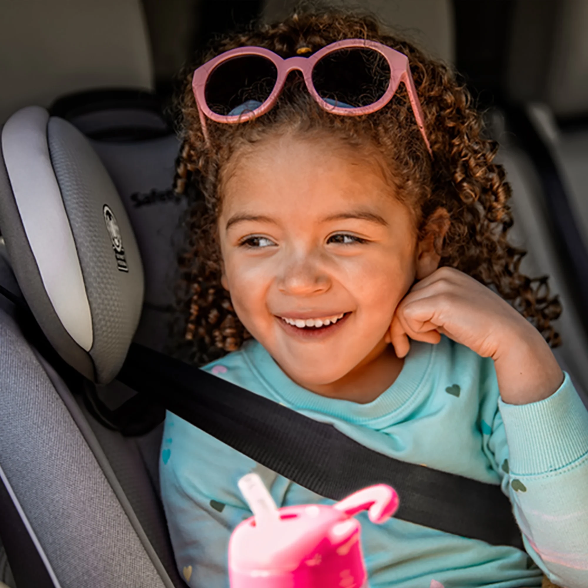 Safety 1st Grow and Go All in One Convertible Car Seat, Everest Pink