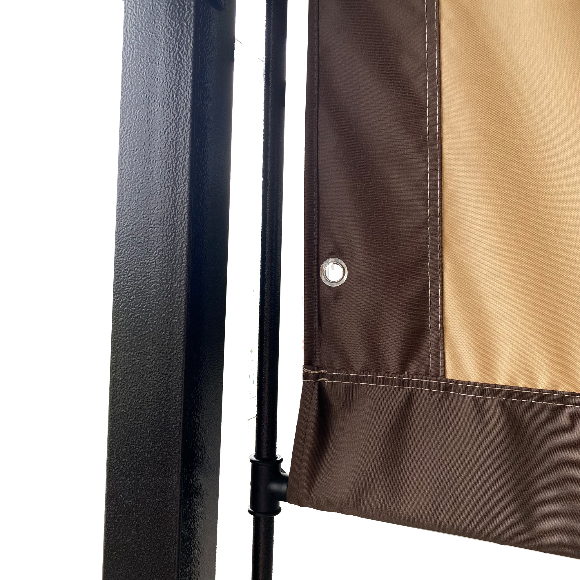 CoSoTower Universal Canopy Cover Replacement For 12X9 Ft Curved Outdoor Pergola Structure