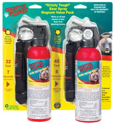 Counter Assault Bear Deterrent Spray Value Pack
