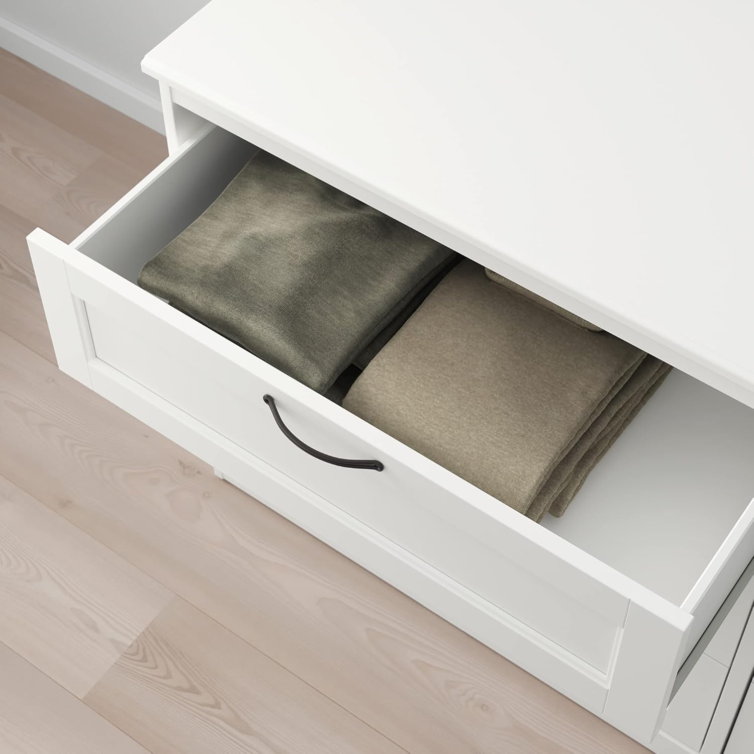 IKEA SONGESAND Chest of 6 Drawers, 161x81 cm, White