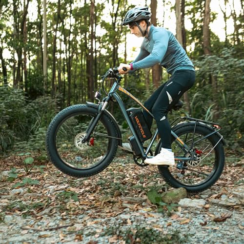 Electric Bike for Adults - Peak 1000W E Bikes -Fat Tire Electric Bicycle Up to 30MPH 60+ Miles with 48V 18.2AH Removable Battery - 26" Electric Mountain Bike Features 7-Speed, Hydraulic Disc Brake