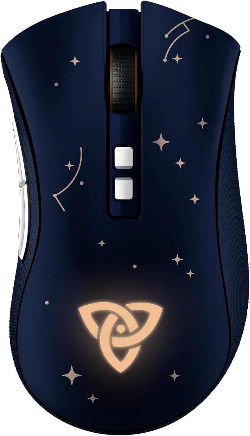 Razer DeathAdder v2 Pro Wireless Gaming Mouse: 20K DPI Optical Sensor - 3X Faster Than Mechanical Optical Switch - Chroma RGB Lighting - 70 Hr Battery Life - 8 Programmable Buttons - Classic Black Pack of 2