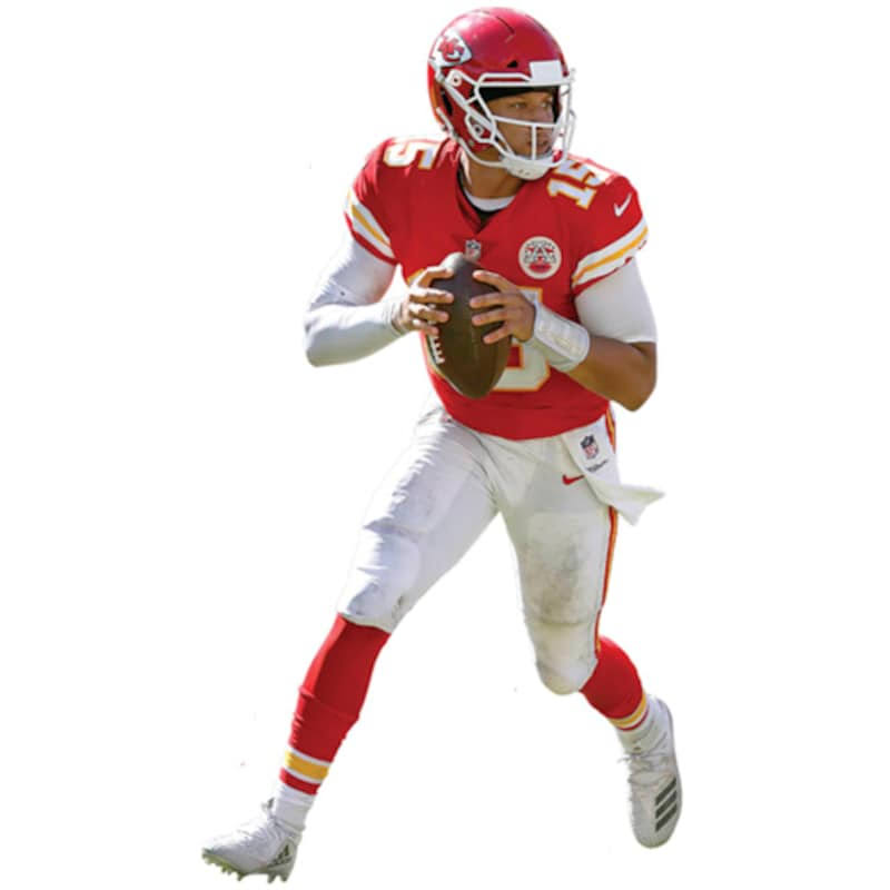 Fathead Patrick Mahomes Kansas City Chiefs Life Size Removable Wall Decal