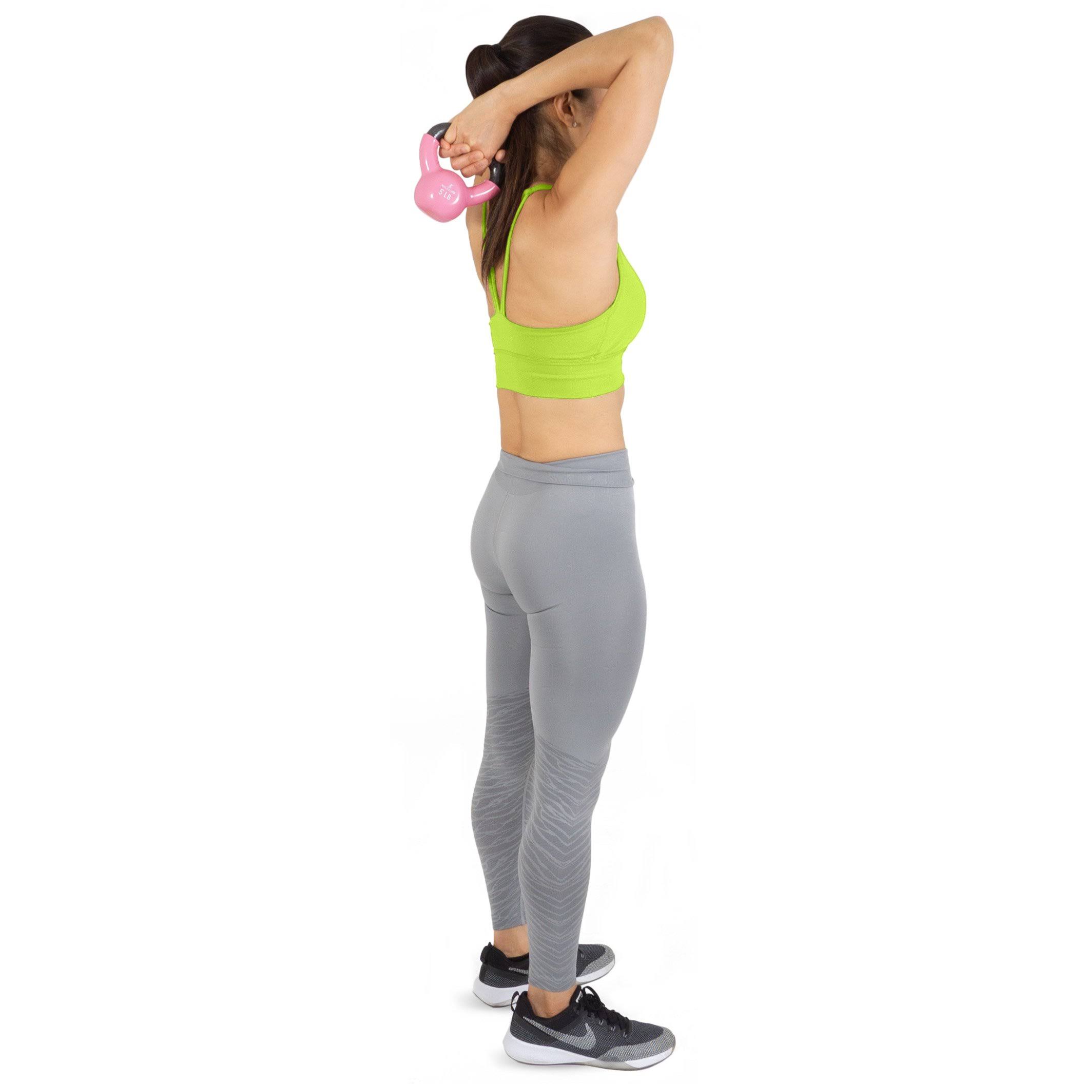 Vinyl Coated Cast Iron Kettlebells 45 lb