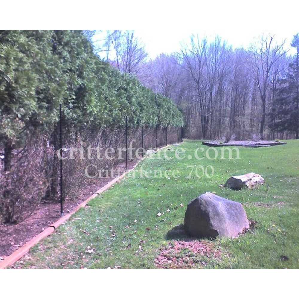 Critterfence 700 GRB Matte Black Graduated Reinforced Bottom Welded Wire Fence - Shop Hardware Tools Online Store