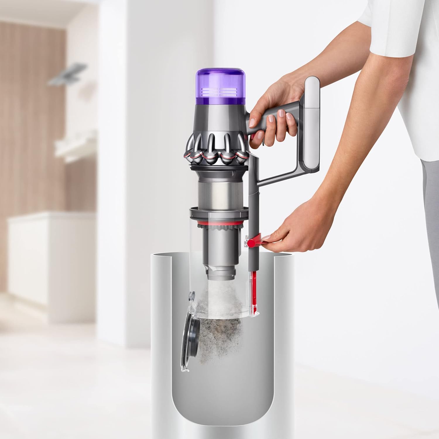 Dyson V11 Cordless Vacuum Cleaner, Nickel/Blue (Renewed)