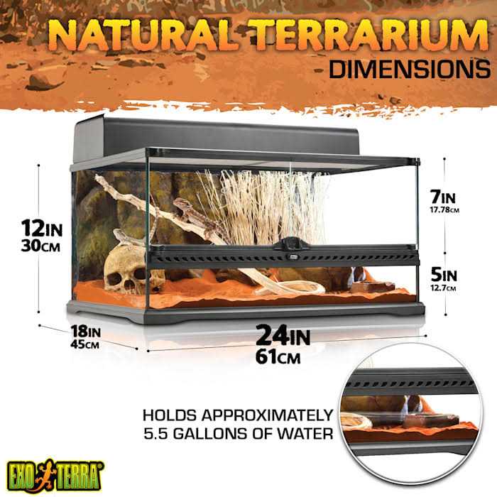 Exo Terra Glass Terrarium - Pet Supplies online store